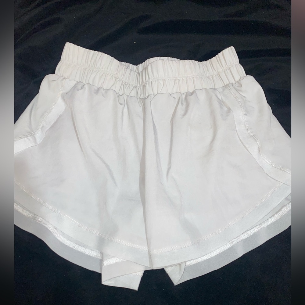 White Lululemon Shorts